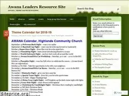 Sites similar to awanaleader.wordpress.com