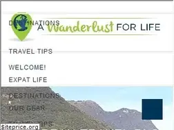 Sites similar to awanderlustforlife.com