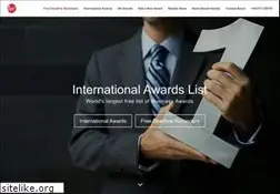 Sites similar to awards-list.com