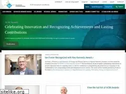 Sites similar to awards.acm.org