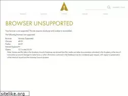 Sites similar to awardsdatabase.oscars.org