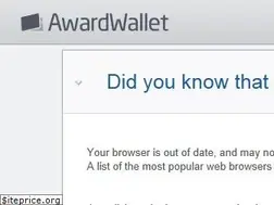 Sites similar to awardwallet.com