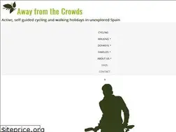Sites similar to awayfromthecrowds.com
