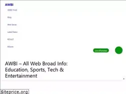 Sites similar to awbi.in