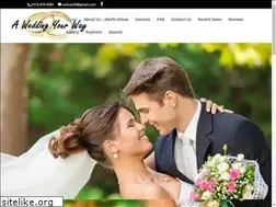 Sites similar to aweddingyourway.com
