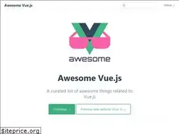 Sites similar to awesome-vue.js.org