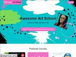 Sites similar to awesomeartschool.com
