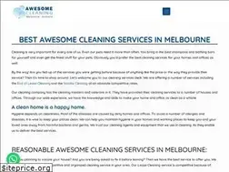Sites similar to awesomecleaning.com.au