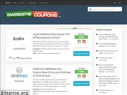 Sites similar to awesomecoupons.org