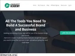 Sites similar to awesomecreatoracademy.com