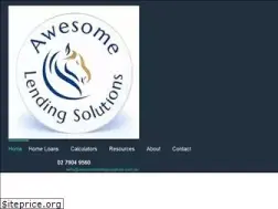 Sites similar to awesomelendingsolutions.com.au