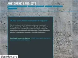 Sites similar to awesomenessprojects.com