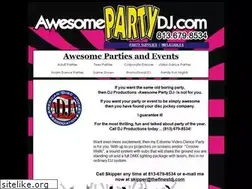 Sites similar to awesomepartydiscjockey.com