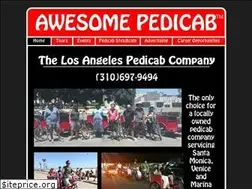 Sites similar to awesomepedicab.com