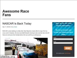 Sites similar to awesomeracefans.com