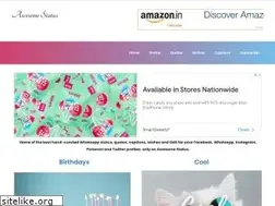 Sites similar to awesomestatus.in