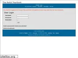 Sites similar to awfulyearbook.com