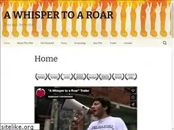 Sites similar to awhispertoaroar.com