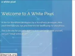Sites similar to awhitepixel.com