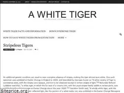 Sites similar to awhitetiger.com
