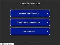 Sites similar to awholenewme.com
