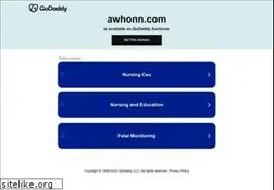 Sites similar to awhonn.com