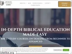 Sites similar to awkngschooloftheology.com