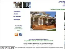 Sites similar to awnings-unlimited.ca