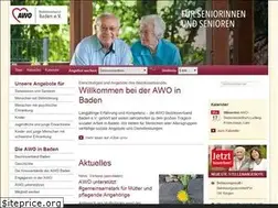 Sites similar to awo-baden.de