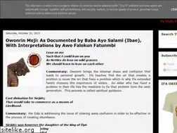 Sites similar to awo-ifa-perspective.blogspot.com
