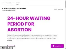 Sites similar to awomanschoicemiamilakes.com