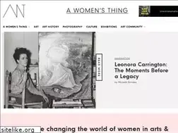 Sites similar to awomensthing.org
