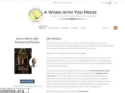 Sites similar to awordwithyoupress.com