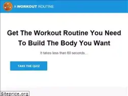 Sites similar to aworkoutroutine.com
