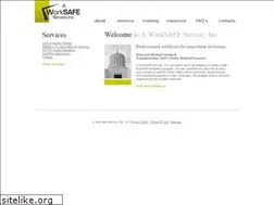 Sites similar to aworksafeservice.com