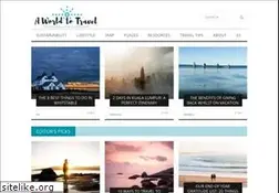 Sites similar to aworldtotravel.com