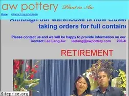 Sites similar to awpottery.com