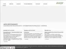 Sites similar to awpr.de