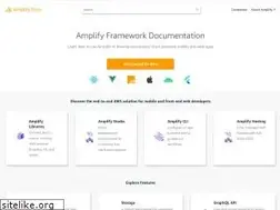 Sites similar to aws-amplify.github.io