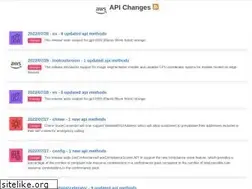 Sites similar to awsapichanges.info