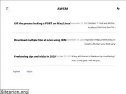 Sites similar to awsm.page