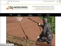 Sites similar to awsomroofs.nz