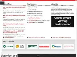 Sites similar to awtawooltesting.com.au