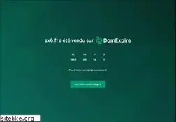 Sites similar to ax6.fr