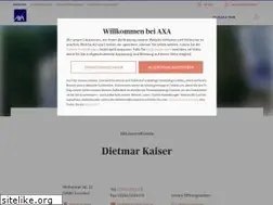 Sites similar to axa-dietmar-kaiser.de