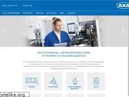 Sites similar to axa-machines.com
