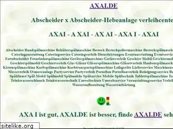 Sites similar to axai.de