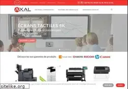 Sites similar to axal-bureautique.fr