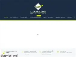 Sites similar to axe-emballage.fr