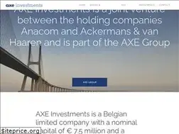 Sites similar to axe-investments.com
